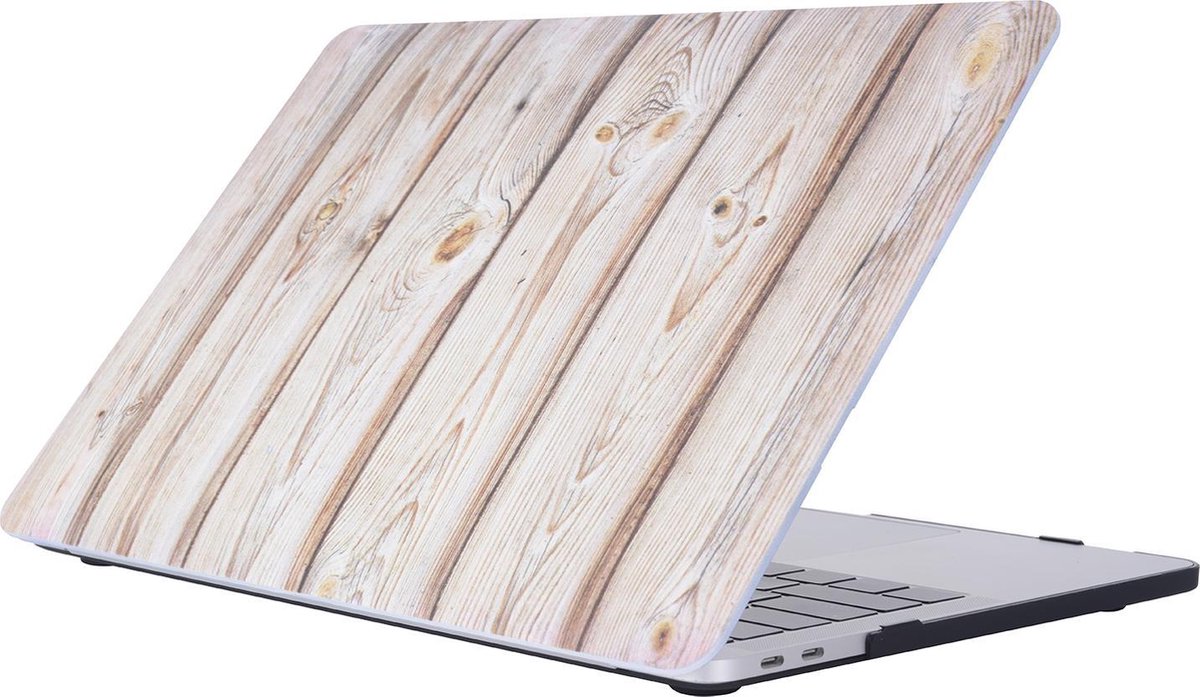 Mobigear Hardshell Case Wood Serie 13 Macbook Pro 15 inch Thunderbolt 3 (USB-C)