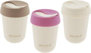 Retulp voordeelpakket Travel Cup Pink - 275 ml - Travel mug - Mok - Koffiebeker To Go