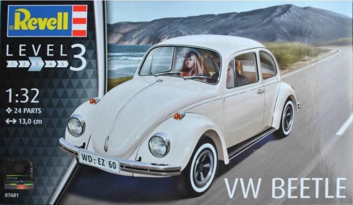 Revell Volkswagen kever 1960 (modelbouw