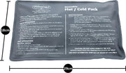 Warm en koud kompres (hot-cold pack) - 3 stuks – herbruikbaar- standaardformaat (18 x 29cm) - hulpmiddel tegen spierpijn