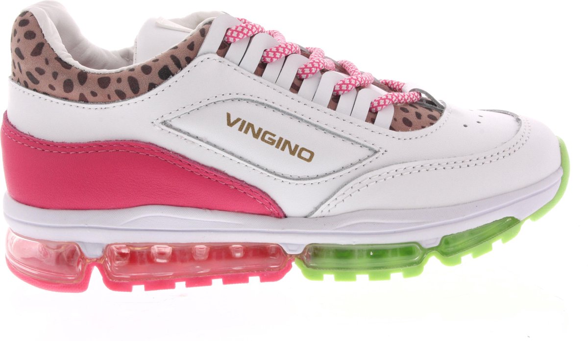 Meisjes Veterschoenen Vingino Fenna Ii Pink Multi Rose - Maat 37