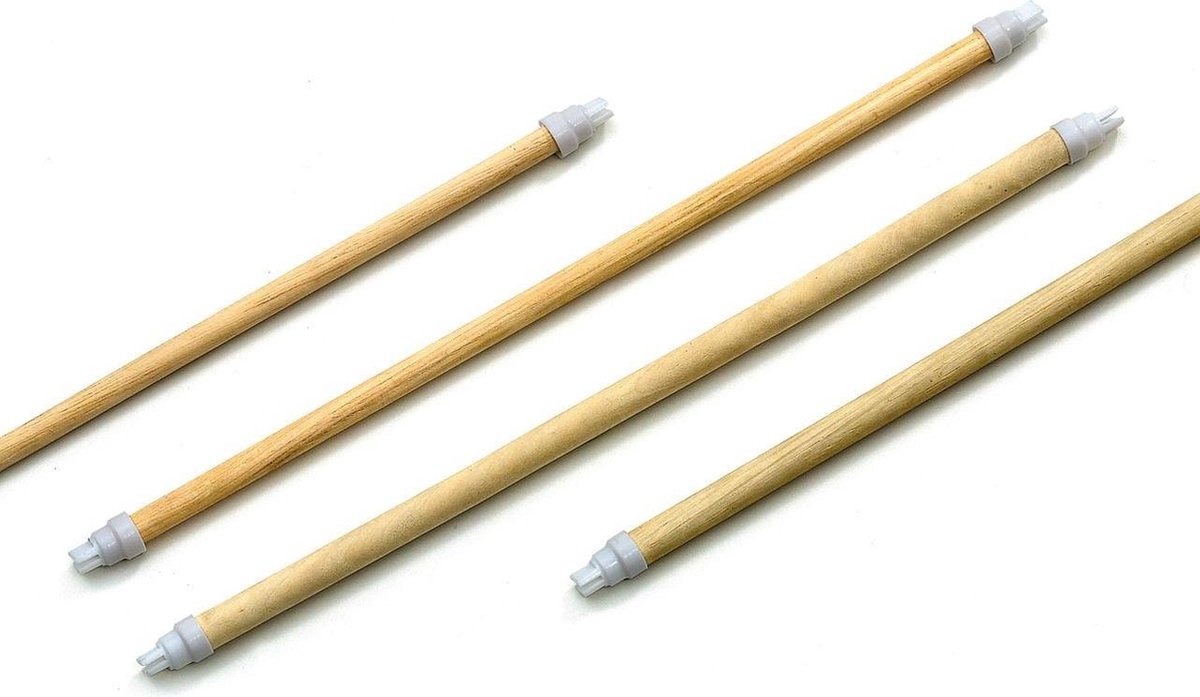 Wooden perches 4 pcs. á 45 cm 2 á 10 mm