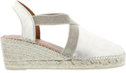 Toni Pons Tossa Dames Espadrilles - Platinum - Maat 37