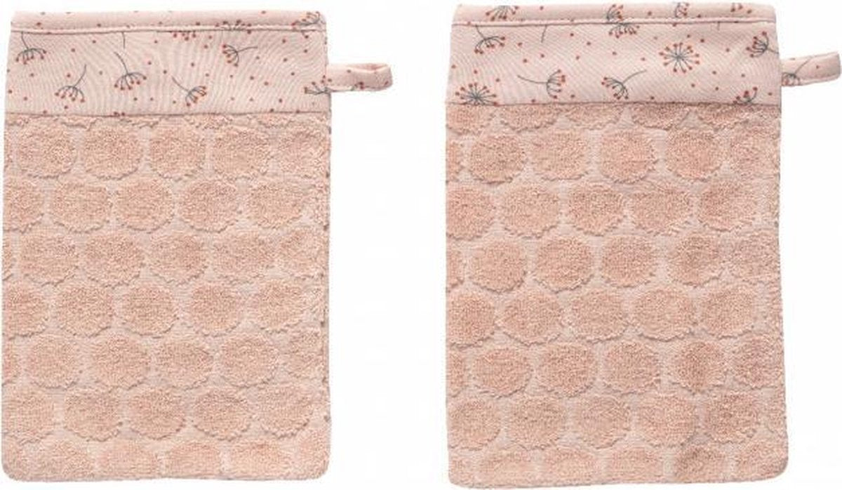 bébé-jou Fabulous Washandjes 2 stuks - Wish Pink