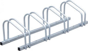 IVOL Fietsenrek 4 fietsen 100 cm PRO - Fietsenstandaard - Fiets standaard - Zilver