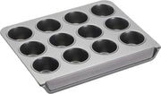 Masterclass Cupcakevorm 37 X 29 X 4 Cm Carbonstaal Zilver