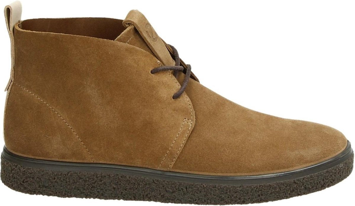 Ecco Heren Veterboots - Cognac - Maat 46