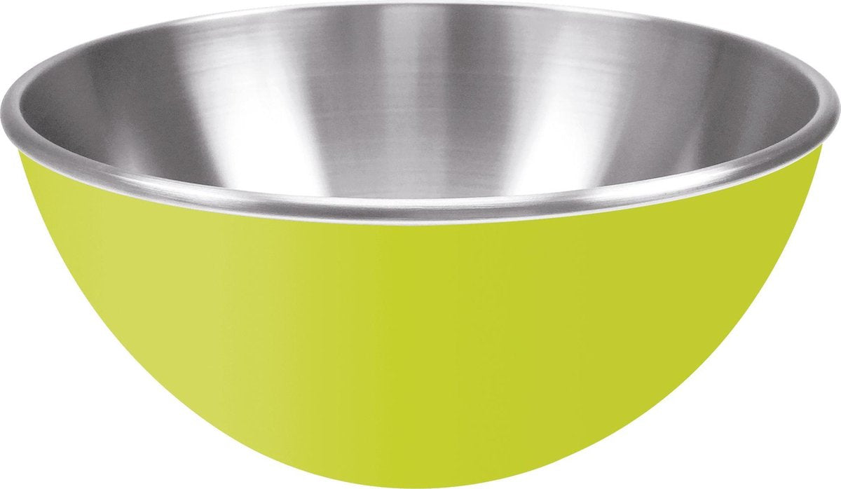 Zak!Designs Gemini Serveerschaal - Dubbelwandig - Rvs - 20 cm - Groen