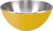 Zak!Designs Gemini Kom - Dubbelwandig - RVS - Ø 16 cm - Geel