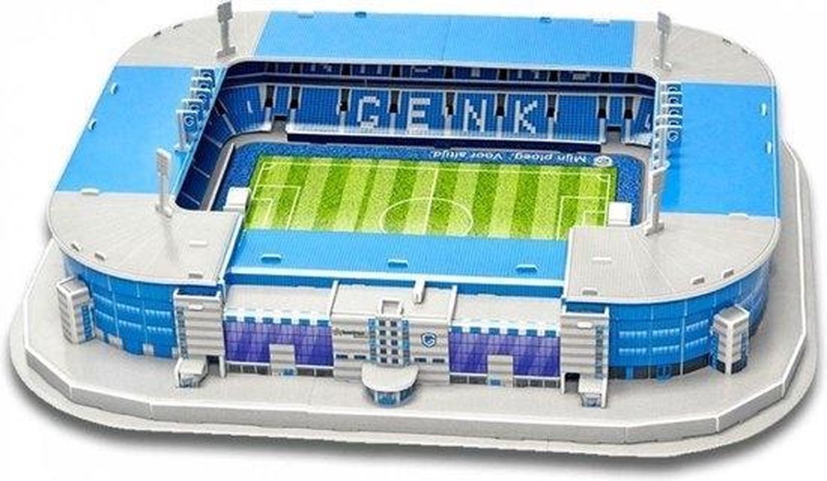 Nanostad 3d-puzzel Luminus Arena Karton Blauw 114 Stukjes