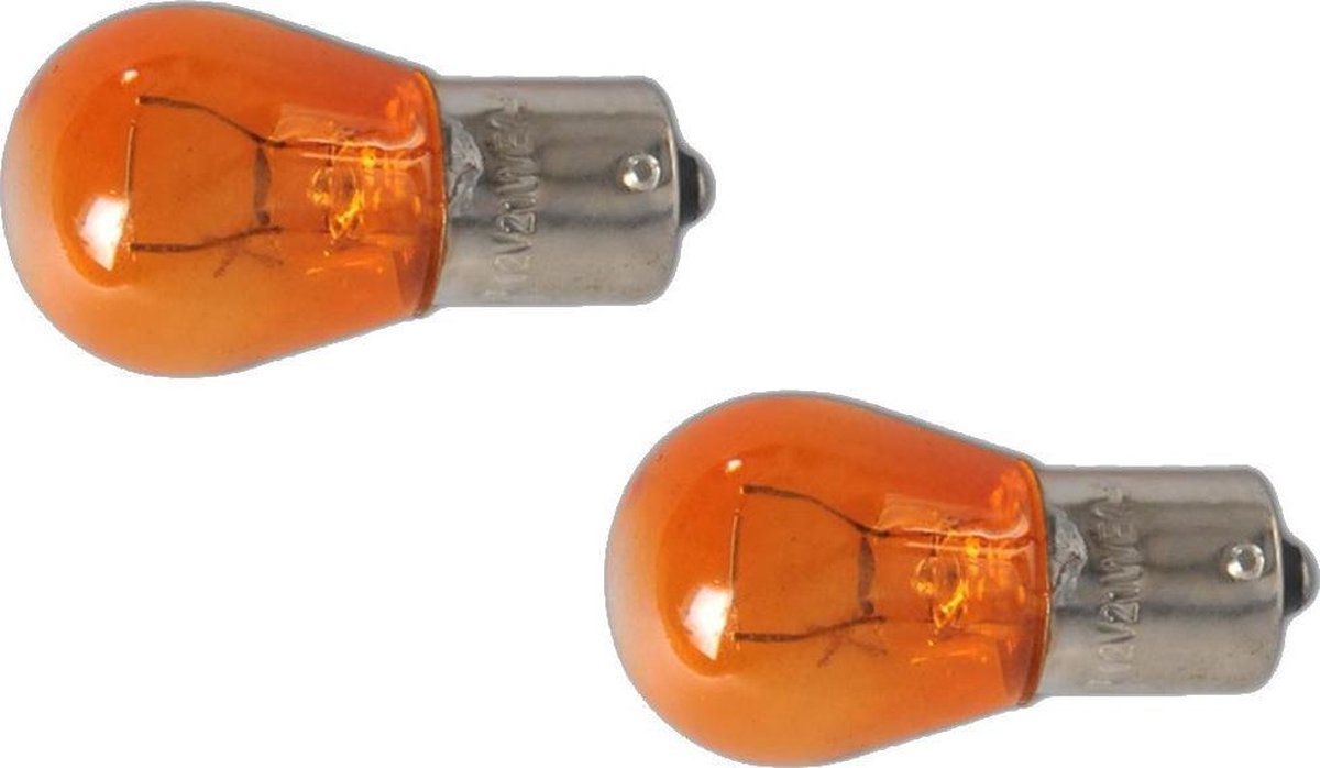 Proplus Autolampen Py21w (ba15s) 12 Volt 21 Watt Oranje 2 Stuks