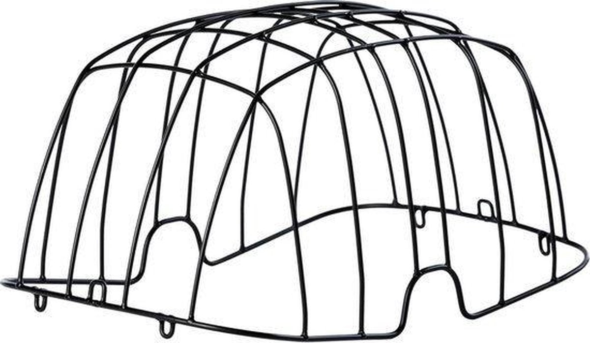 Basil Buddy Space Frame Draadkoepel - Staal - Zwart