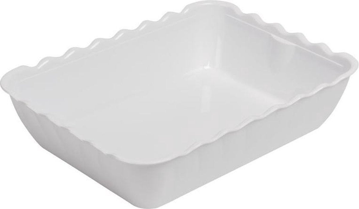 Kristallon buffetschaal wit 4.25ltr