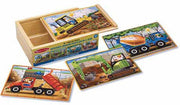 Melissa & Doug - Construction Puzzles in a Box
