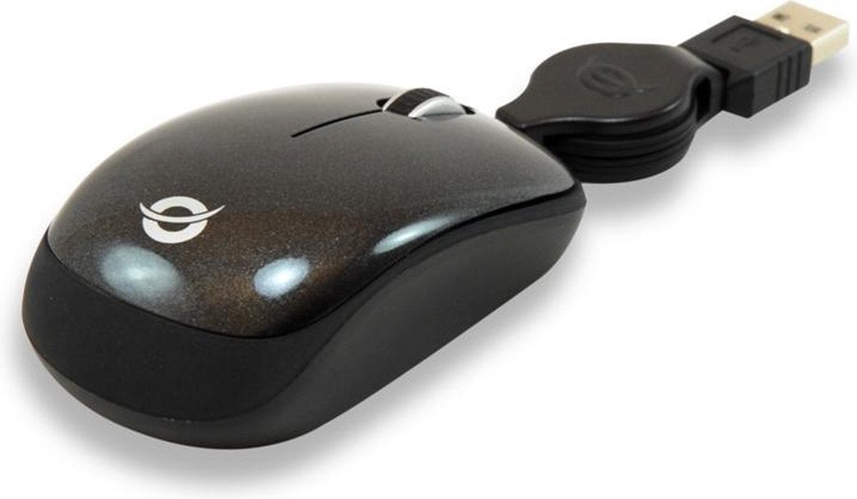 Conceptronic CLLMMICRO muis USB Type-A Optisch 800 DPI Ambidextrous
