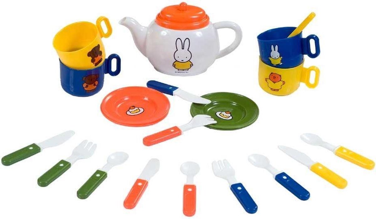 Nijntje Servies 21 Dlg. - Speelgoedservies