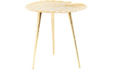 Housevitamin  Tafel Goud - Lelie Blad- 40x40x38cm