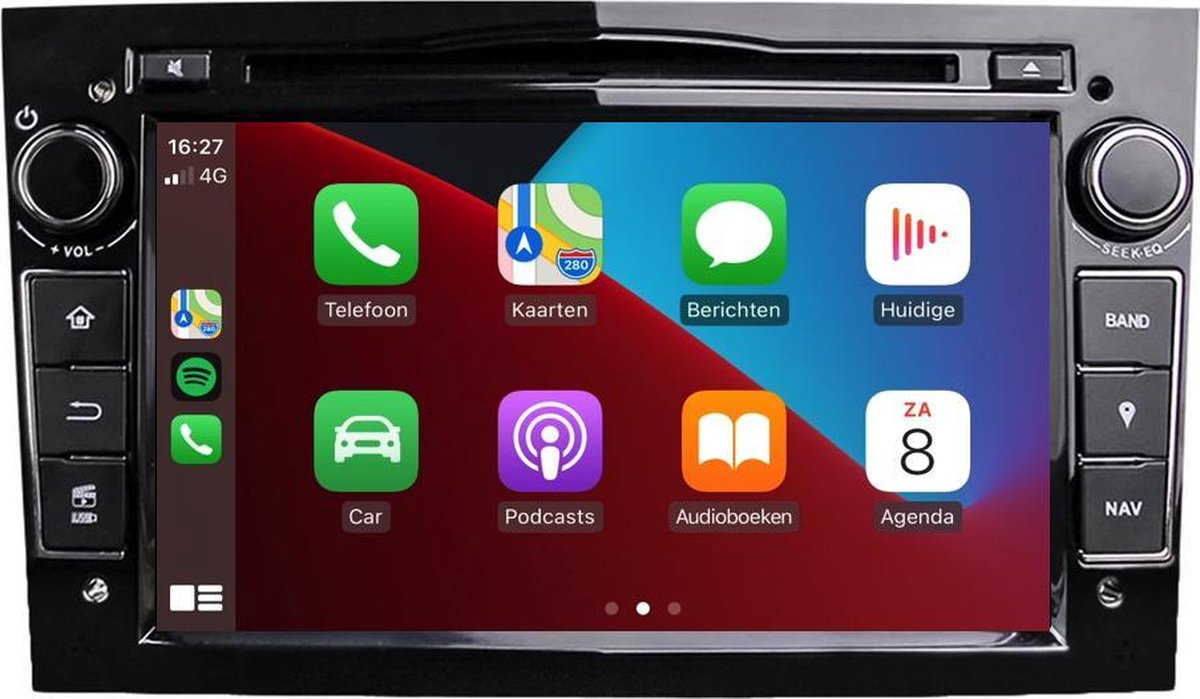 Opel Autoradio | Pianoblack | Carplay | Navigatie | Davilon®