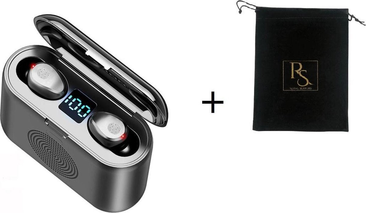 Draadloze Oordopjes -Oordopjes -Oortjes-Draadloze koptelefoons- Draadloze Bluetooth oordopjes-Headset met microfoon-Bluetooth- Powerbank Oplader- Spatwaterdicht-  & Galaxy Buds- Draadloze oordopjes sport-Cadeau -Valentijn