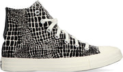 Converse Dames Hoge sneakers Chuck Taylor All Star Croc Hi - Zwart - Maat 39