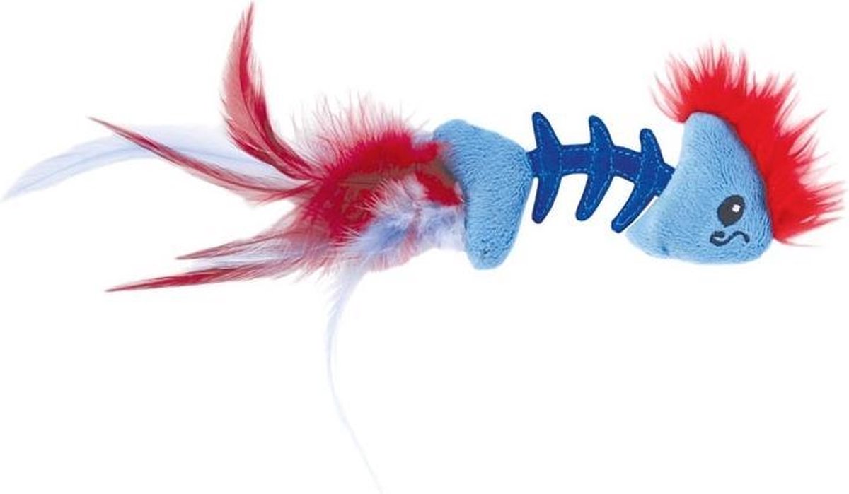 Stimulerend speelgoed met Catnip voor Katten - Feather Fish Bone