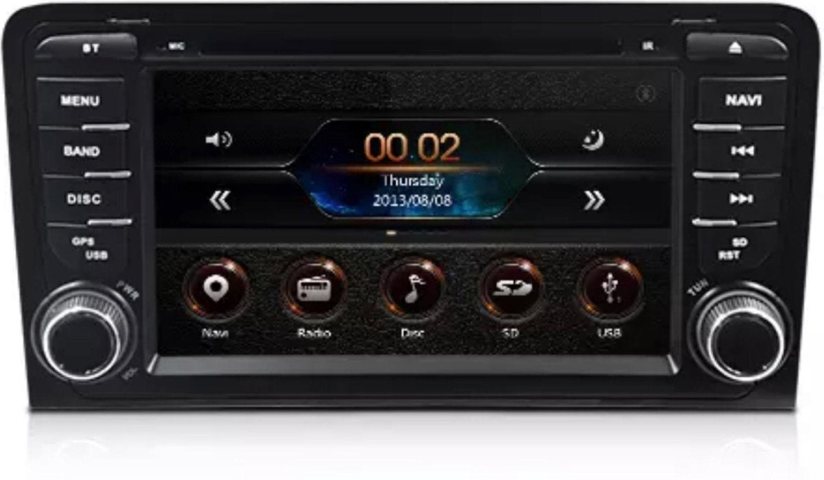GRATIS CAMERA! Audi A3 2003-2013 Navigatie en Multimediasysteem DVD speler Bluetooth USB