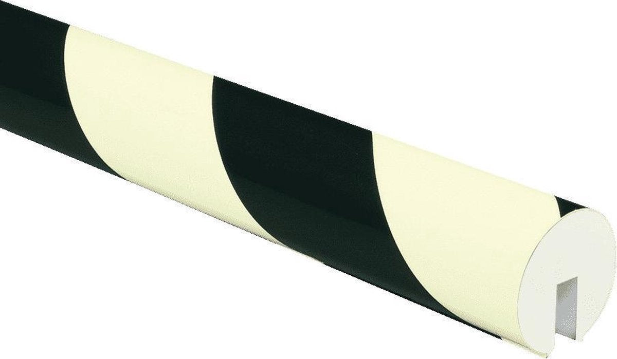 Stootrand kantbeschermingsprofiel Type B lengte 1 m Geel
