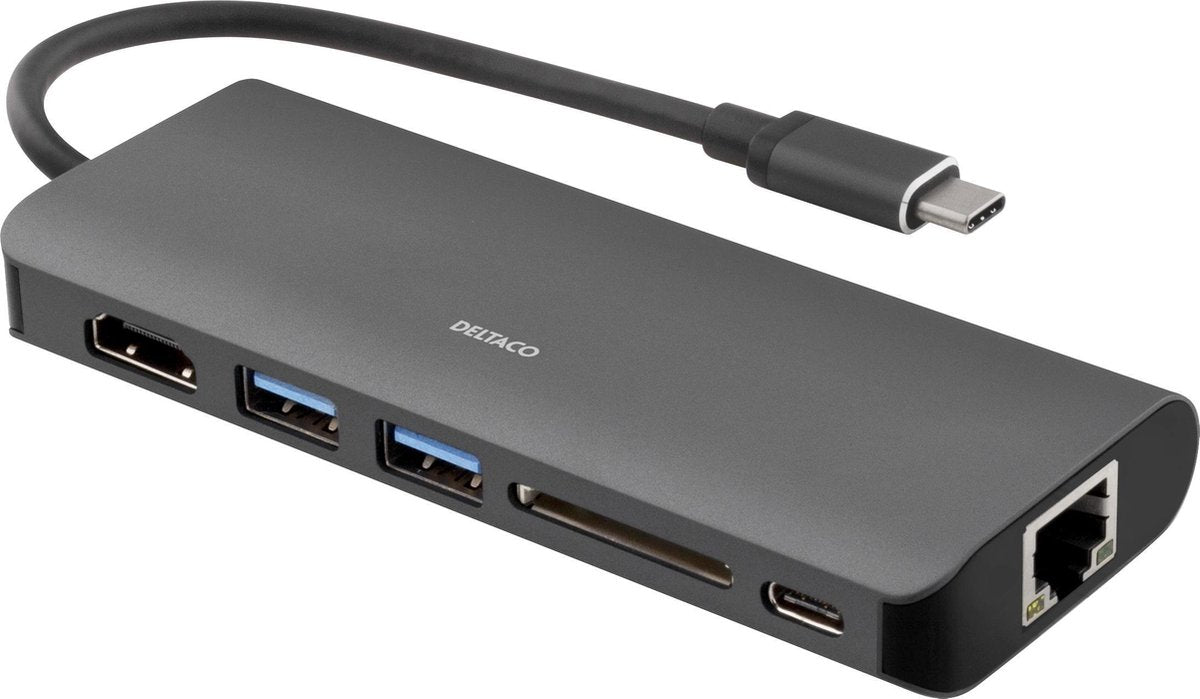 DELTACO USBC-1266 – USB-C Docking Station