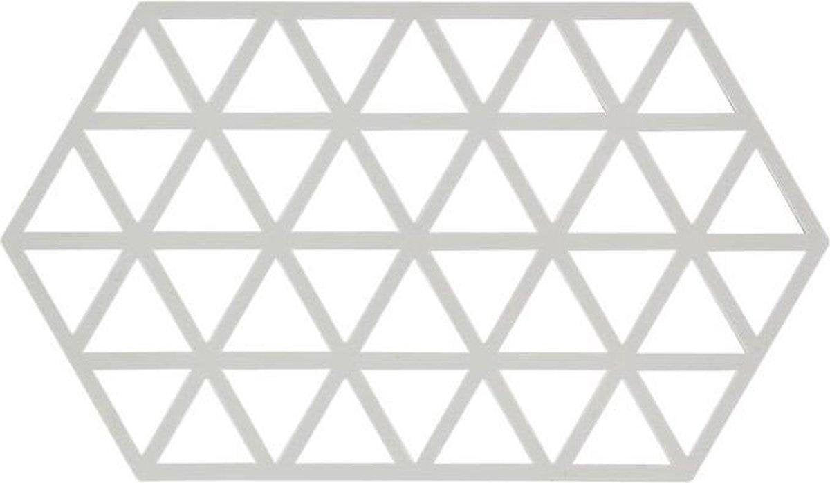 BOTC Pannenonderzetter Hittebestendig L - Silicone -1 stuk(s) - Grijs