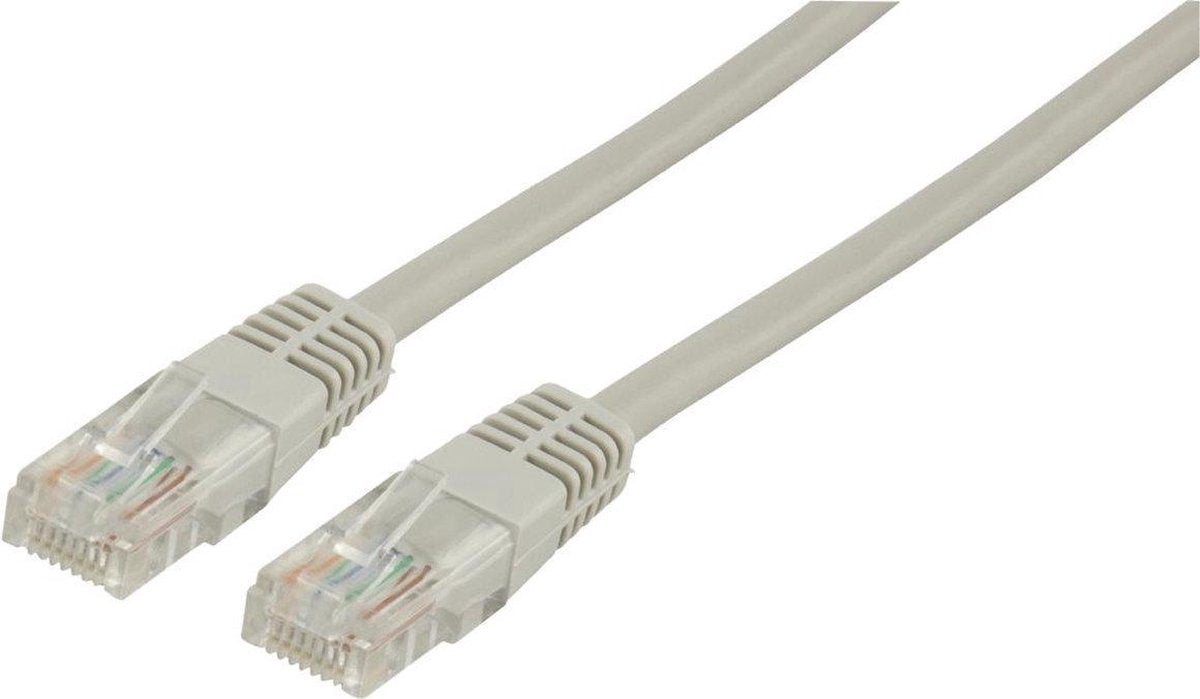 LOUZIR Techtube Pro - Internetkabel UTP CAT.5e - grijs - 15 meter