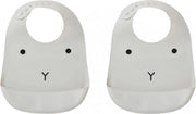 Liewood Rabbit Slab Dumbo Grey 2 Stuks