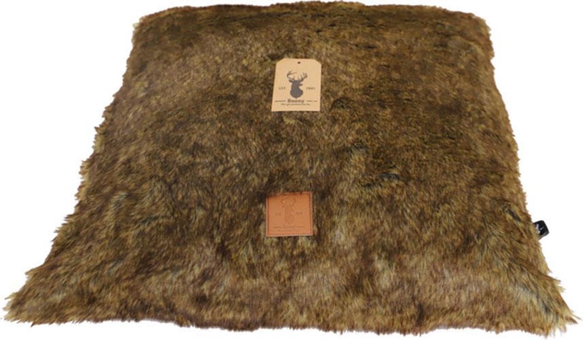 Boony Est 1941 Ligkussen -Grizzly Brown - 55x55 cm