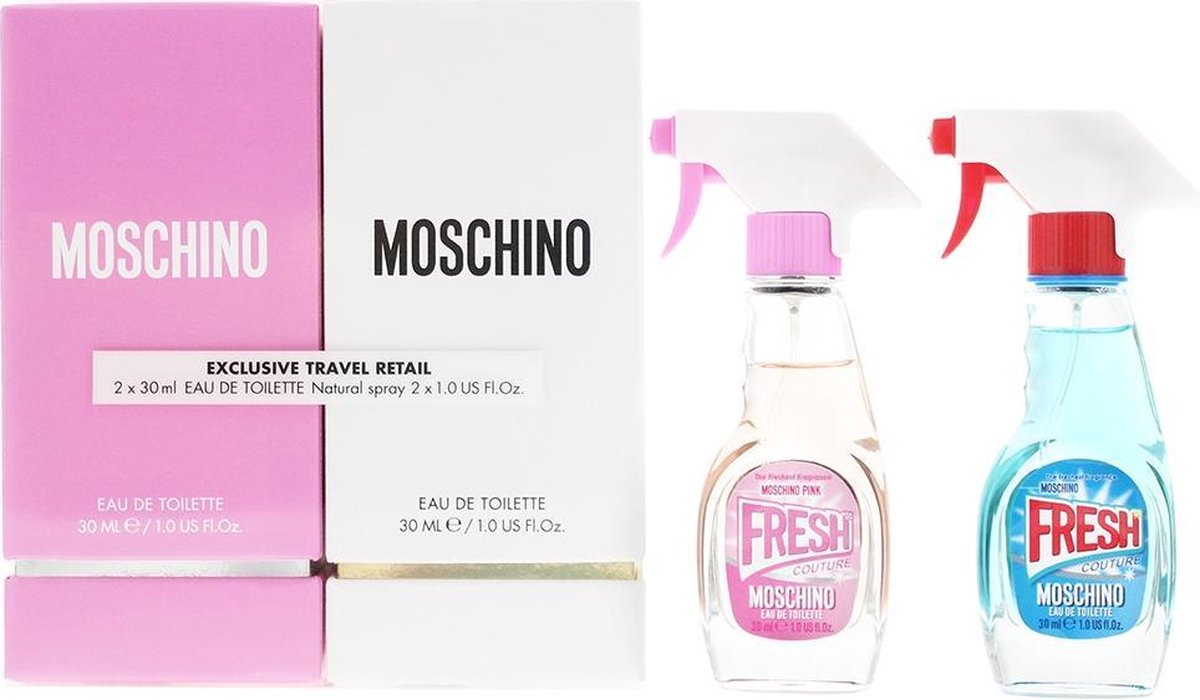Moschino Fresh Couture 2 Piece Eau De Toilette 30ml Eau De Toilette 30ml