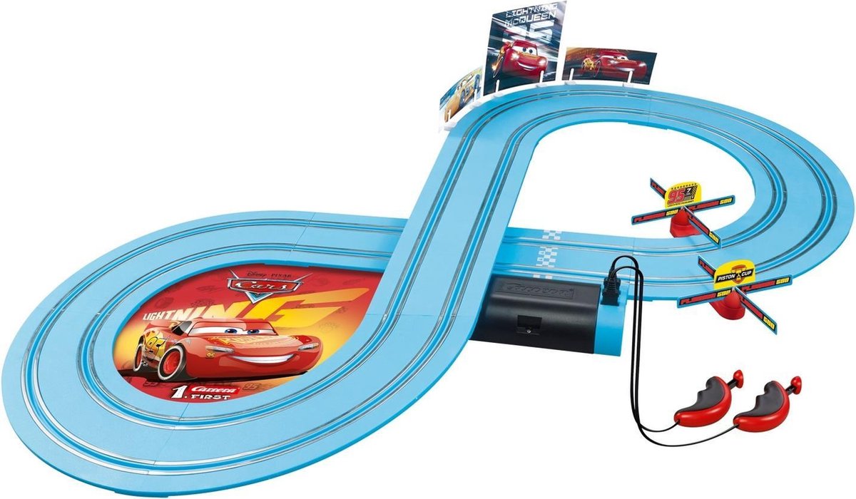 Carrera First Disney Cars Racebaan + 2 Auto's