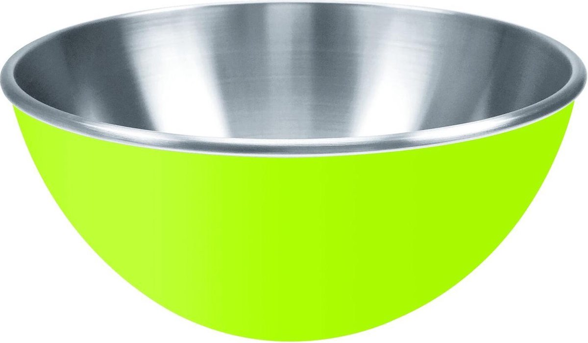 Zak!Designs Gemini Serveerschaal - Dubbelwandig - Rvs - 16 cm -Groen