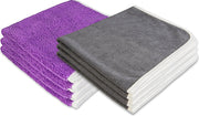 Bufffiber Multi Wipe Suede Edge & All-Purpose Silken - Auto Microvezeldoek - Poetsdoek - Car Microfiber - 3 pack