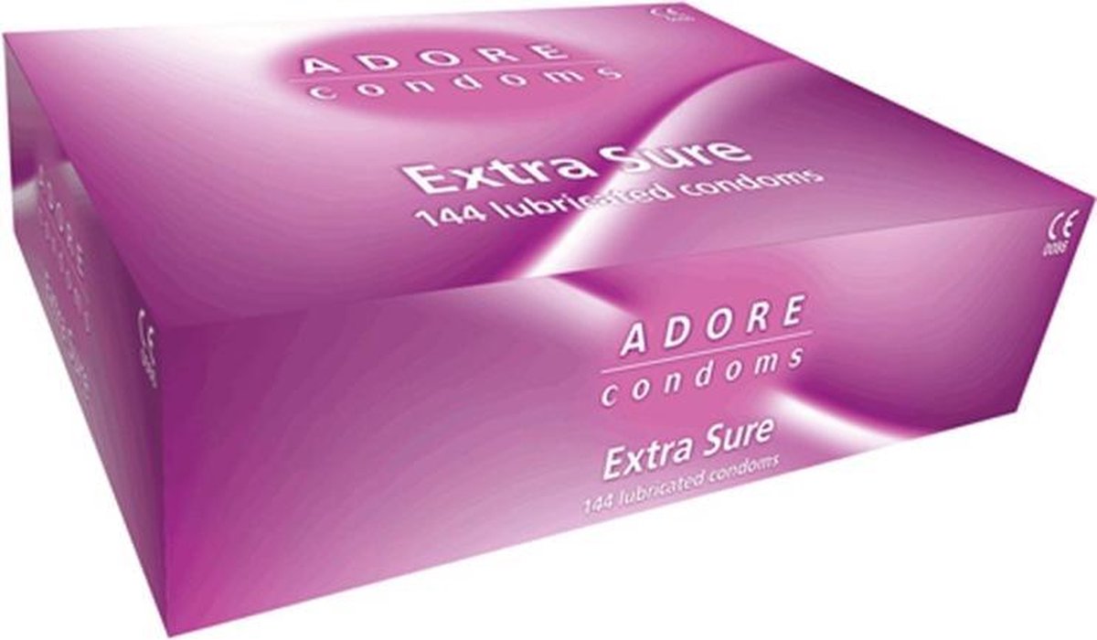 Pasante Adore Extra Sure - 144 stuks - Condooms