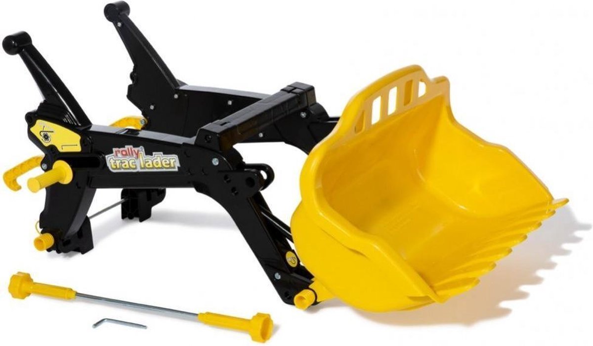 Rolly Toys 408962 RollyTrac Lader Premium Zwart/Geel
