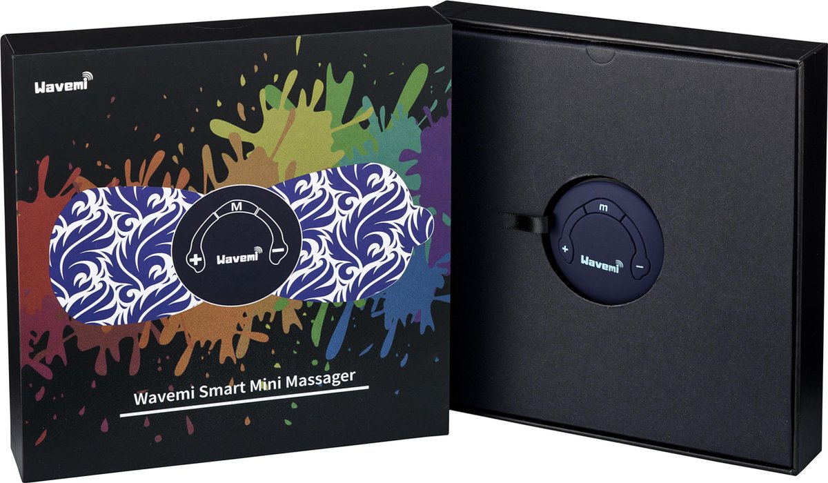 Wavemi® Smart Mini Massager | Massage Apparaat | Pijnbestrijding |  Spierstimulator | Elektrostimulatie | EMS Therapie | Lichaamsmassage | Voorkomt Spierpijn