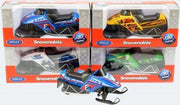 Sneeuwmobiel EXPO Powersports 4-ASS. Welly 13 CM Die-cast