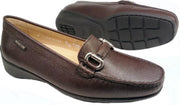 Mephisto NATALA lederen instappers voor dames donkerbruin - Maat 38.5