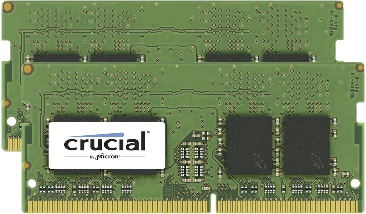Crucial 8GB Kit DDR4 2666 MT/s 4GBx2 SODIMM 260pin SR x8 unbuff