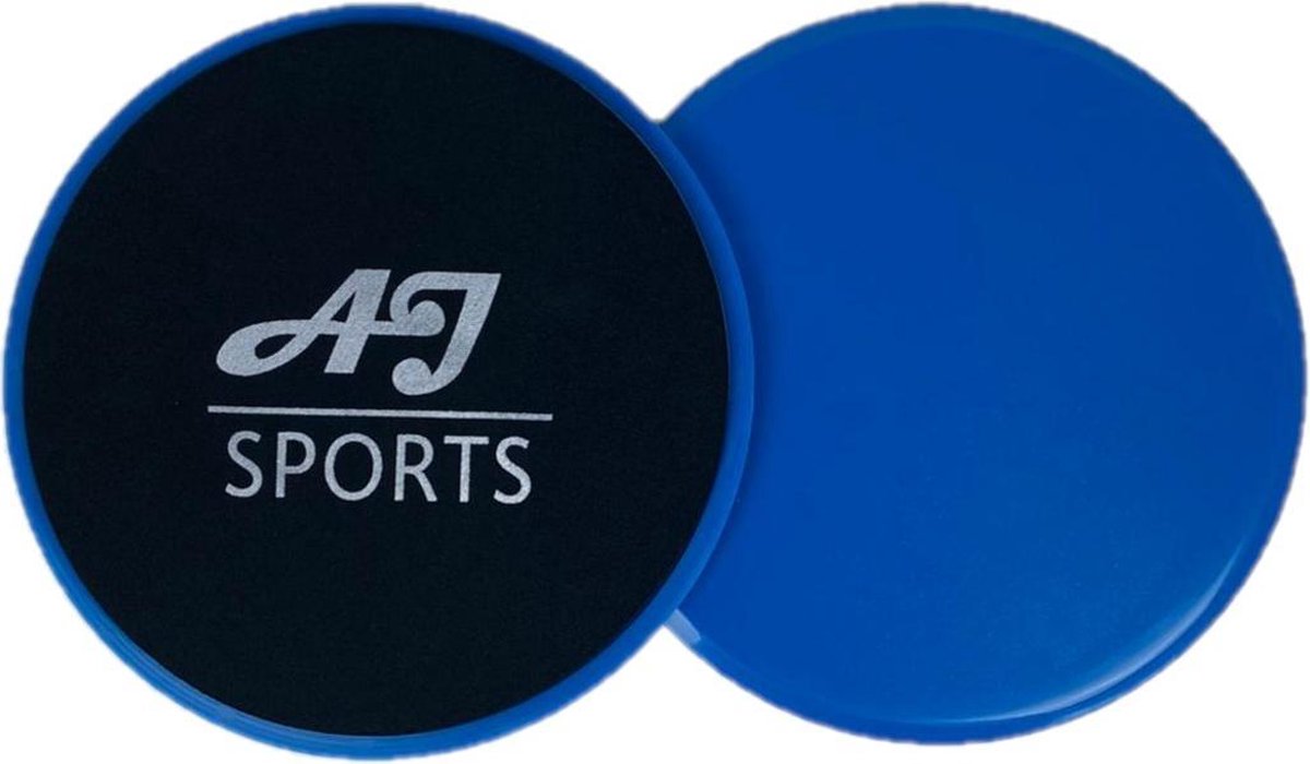 AJ-Sports Pro Sliding Pads- 2 Stuks - Core Sliders - Sliding Discs - Ab trainer - Core trainer - Buikspier trainer - Fitness - Home Workout