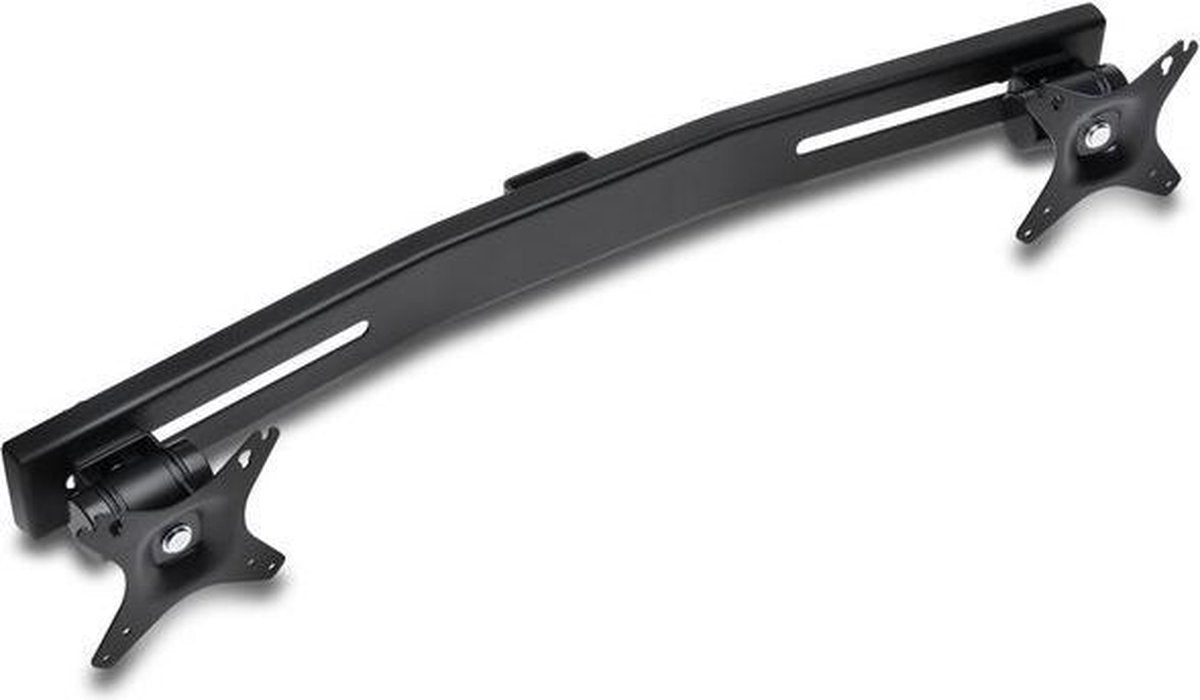 Kensington® SmartFit® Dubbele Monitorarm Voor Werkstations Voor Zitten/Staan - Compatibel Met Monitors t/m 24 Inch - Ergonomisch - Voor (thuis)kantoor