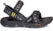 Source Classic Sandaal heren  Wandelsandalen - Maat 44 - Mannen - zwart/wit