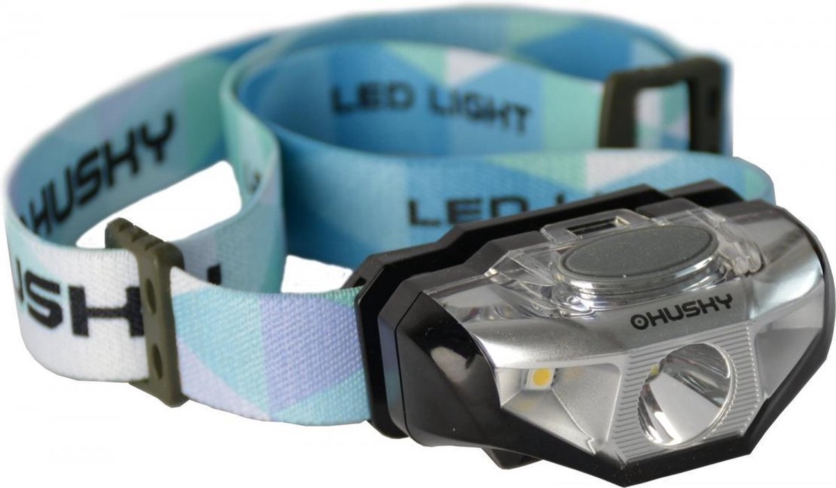 Husky Outdoor hoofdlamp op AA batterij Selma 140 lumen - Zwart