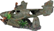 Aquarium decoratie Philo Vliegtuig - 35 x 25 x 18 cm