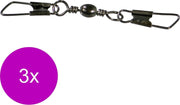 Albatros Connection Duosnap Wartel Zwart - Wartels - 3 x 12 Allround