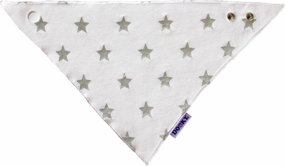 Dooky Dribble Bib - Silver Star 2 Pack