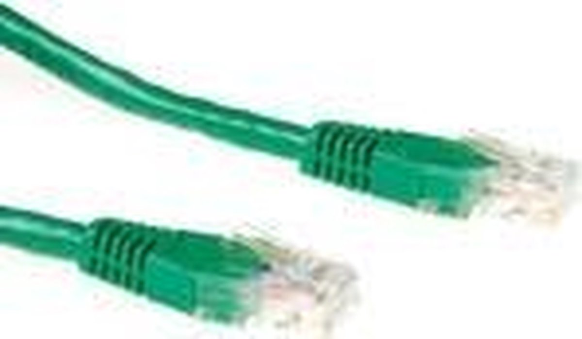 ACT CAT6A UTP 20m netwerkkabel Groen